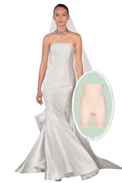 With a Thigh-Grazing Mermaid