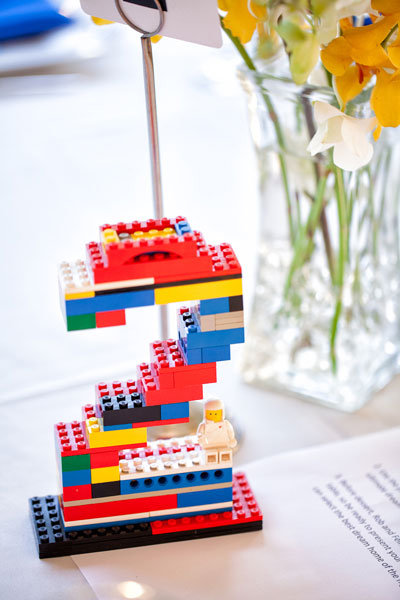 Table Numbers: Legos
