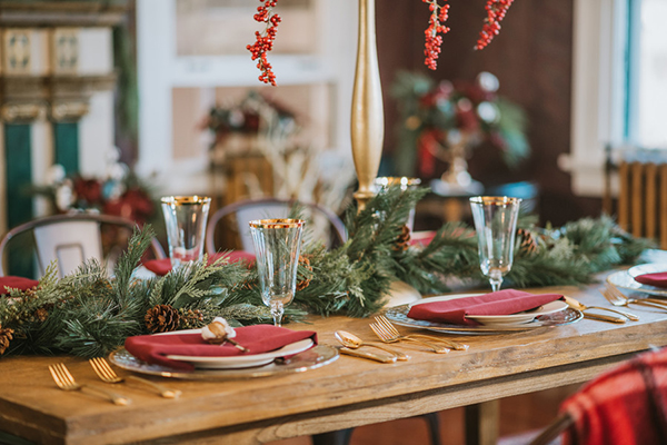 Winter Tablescape Winter Tablescape