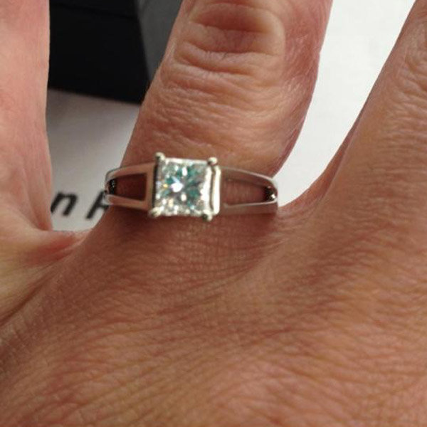 Split Shank Engagement Ring From Andrea Lundberg Split Shank Engagement Ring From Andrea Lundberg
