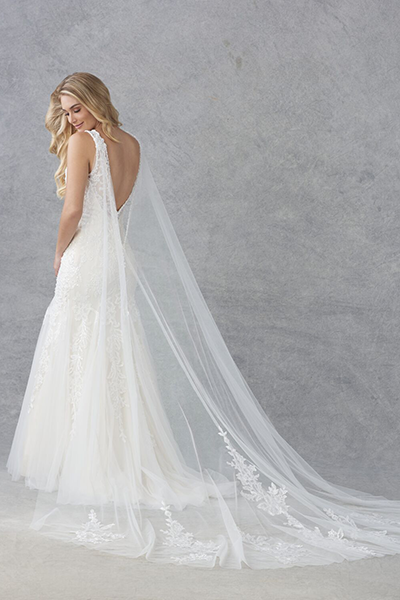 Bonny Bridal Detachable Cape 