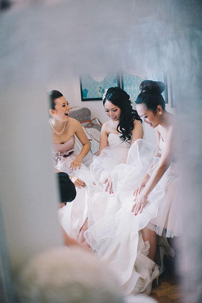 Trying on the Gown (for Real, This Time!)