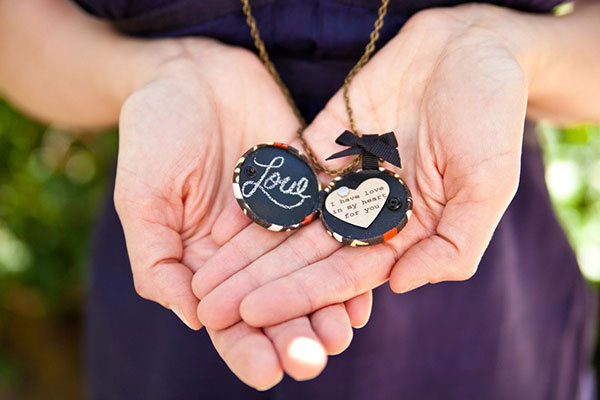 Chalkboard Locket Chalkboard Locket