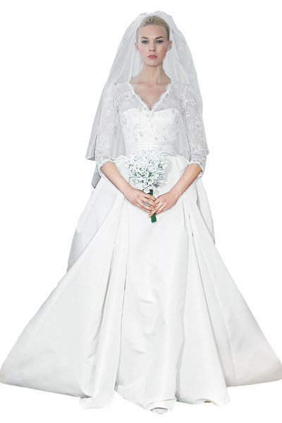 grace kelly inspired wedding dress