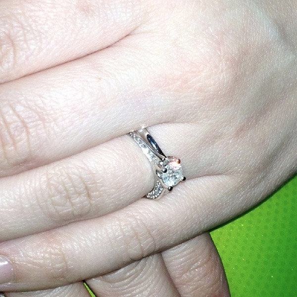 Classic Solitaire Engagement Ring From Cassandra King Classic Solitaire Engagement Ring From Cassandra King