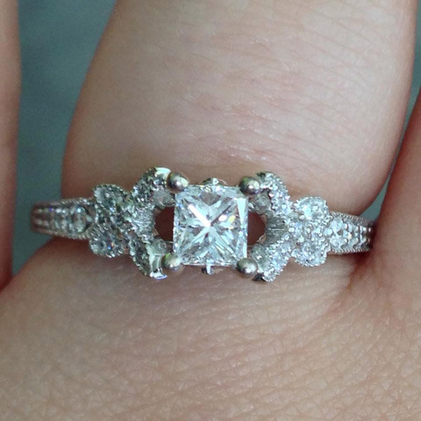 Split Shank Engagement Ring From Danielle Pike Split Shank Engagement Ring From Danielle Pike