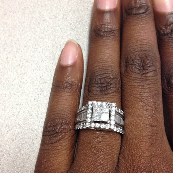 Halo Engagement Ring From Danielle Halo Engagement Ring From Danielle
