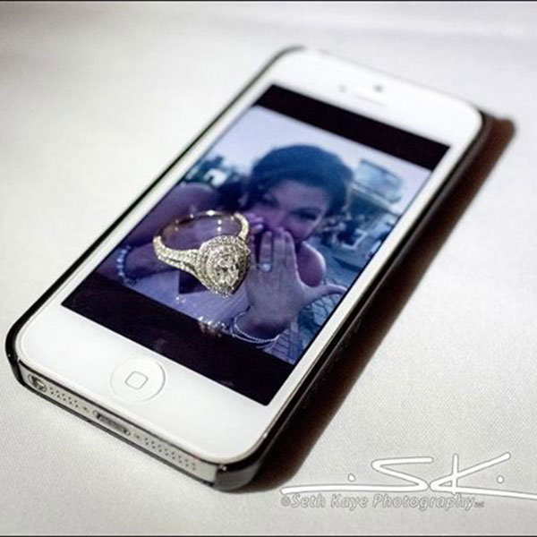 Halo Engagement Ring from Amanda Malone Halo Engagement Ring from Amanda Malone