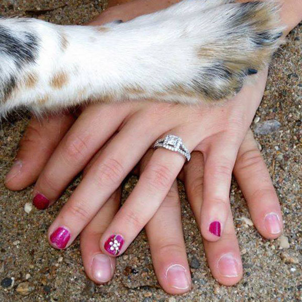 Split Shank Engagement Ring from Brittany Jo Stowell Split Shank Engagement Ring from Brittany Jo Stowell