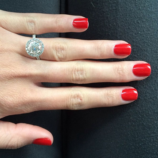 Halo Engagement Ring from mstriciasfl Halo Engagement Ring from mstriciasfl