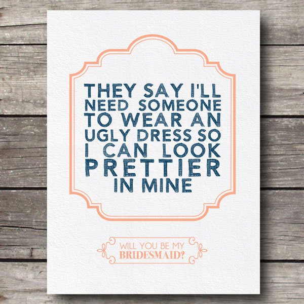 Poke Fun at Bridal Party Clichés Poke Fun at Bridal Party Clichés