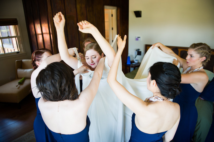 Trying on the Gown (for Real, This Time!)
