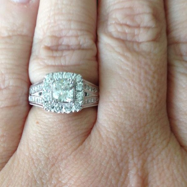 Split Shank Engagement Ring From Georgie Freund Rodriguez Split Shank Engagement Ring From Georgie Freund Rodriguez