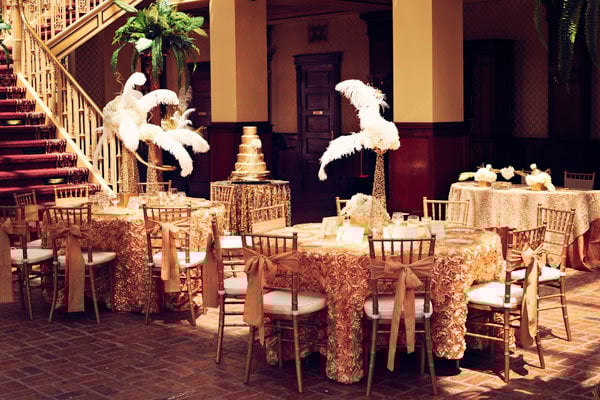 great gatsby wedding theme