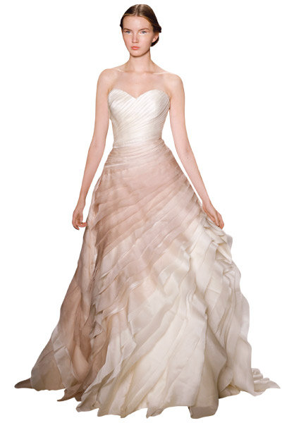 Inspiration: Modern Neutral Wedding Gown