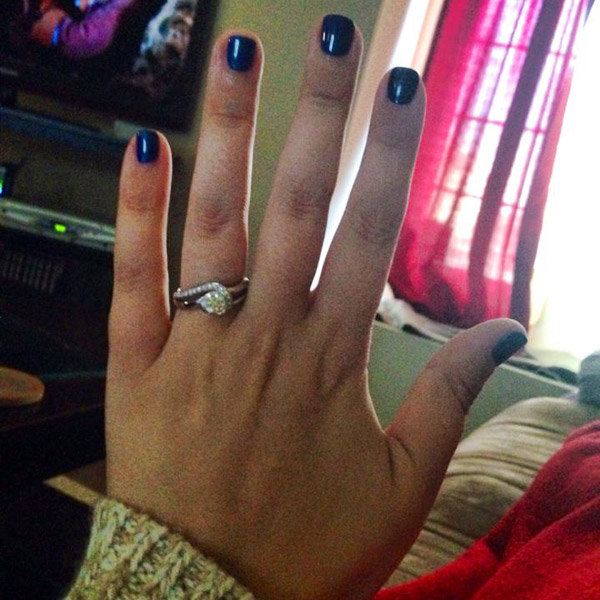 Sidestone Engagement Ring From Lena Parent Sidestone Engagement Ring From Lena Parent