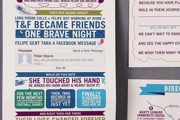 "Love Story" Invitations "Love Story" Invitations