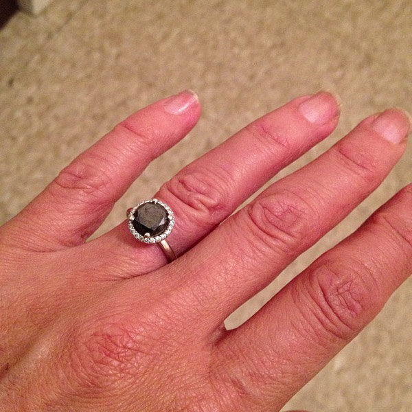 Colored Gemstone Engagement Ring From Maryrose Colored Gemstone Engagement Ring From Maryrose