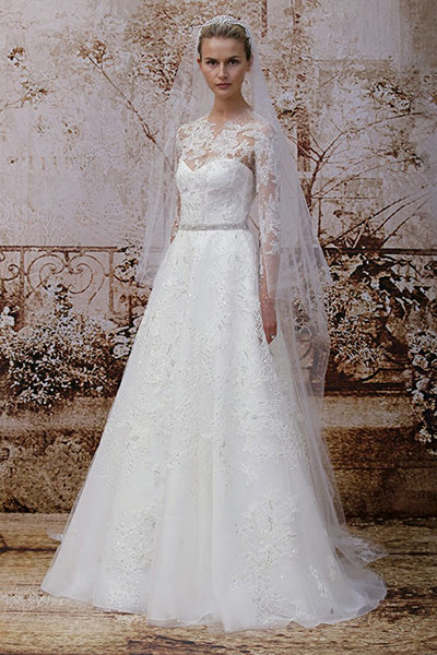 winter wedding reception dress