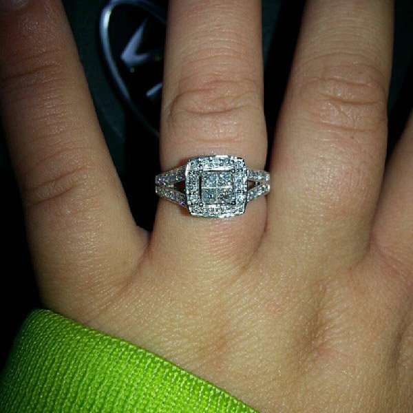 Split Shank Engagement Ring From Mrsbear84 Split Shank Engagement Ring From Mrsbear84