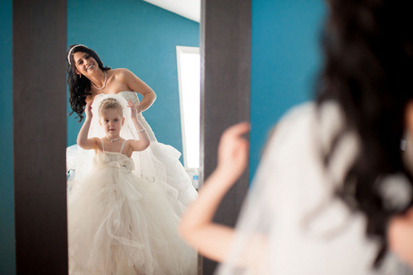 Experiencing what a wedding is like for the very first time