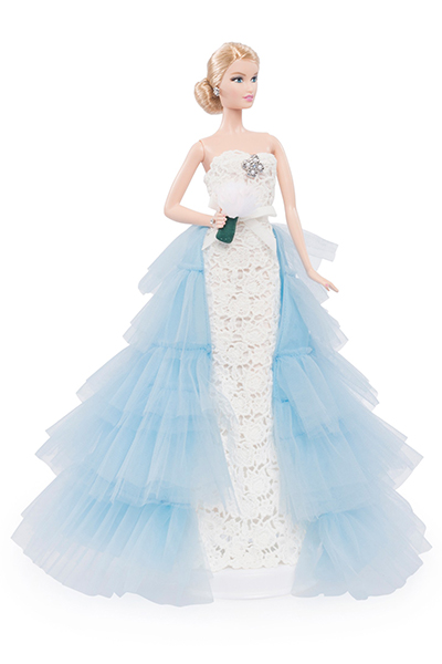2016: Oscar de la Renta "Something Blue" Barbie