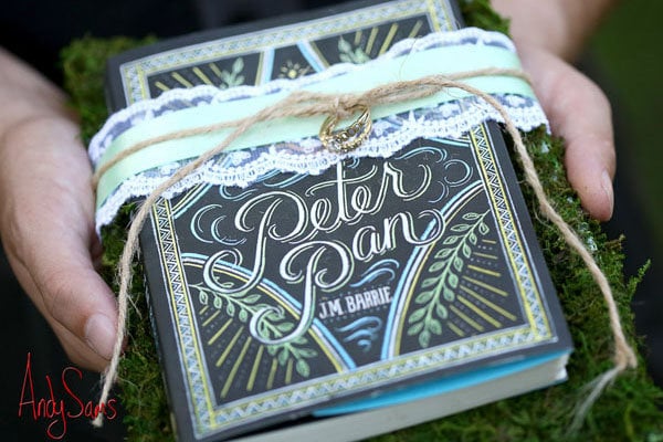 peter pan wedding theme