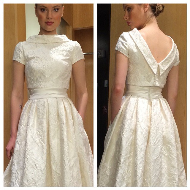 More Of The Most Beautiful New Wedding Dress Styles Bridalguide Ovias 146849 Jackie O Perfection