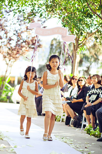 Extra Large "Here Comes The Bride" Banner Extra Large "Here Comes The Bride" Banner