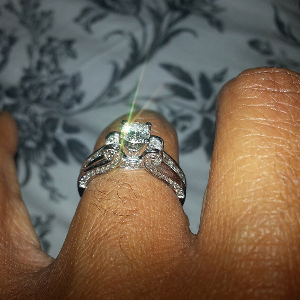 Three Stone Engagement Ring From Shawn Jordan Ozvaldo-Becerra Three Stone Engagement Ring From Shawn Jordan Ozvaldo-Becerra
