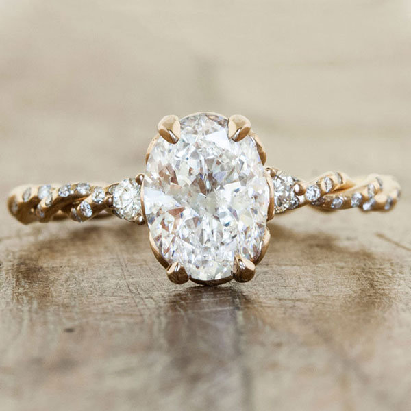 Intricately-Shaped Ring