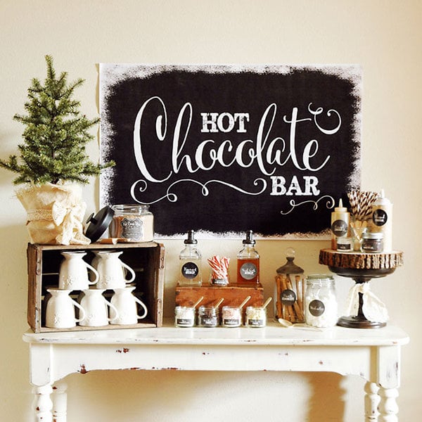 hot cocoa bar