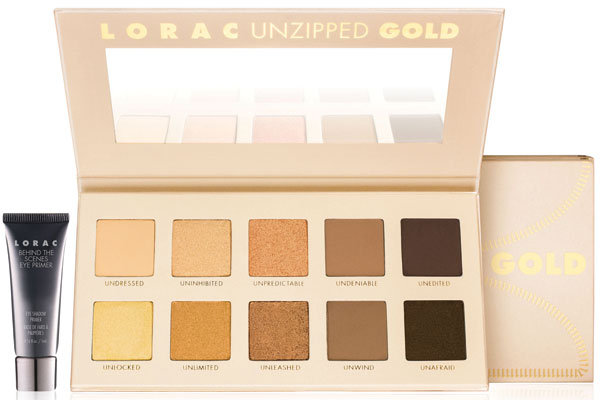 Lorac Unzipped Gold Eyeshadow Palette