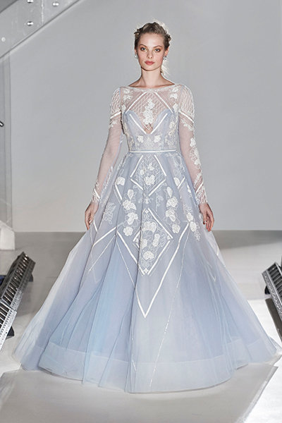 Trending Now Pastel Wedding Gowns Bridalguide Hayley Paige 162257 Wedding Gown