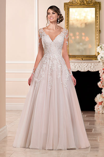 Trending Now: Pastel Wedding Gowns | BridalGuide