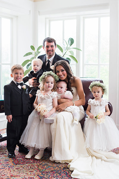 With the Bride and Groom