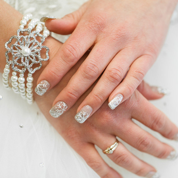 Snowflake Nails