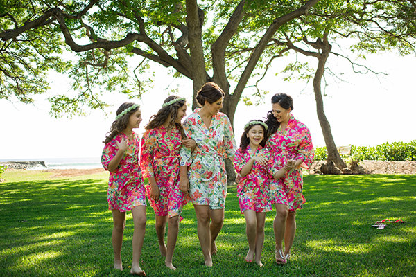 Wearing Matching Robes