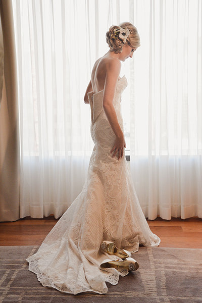 Stepping Into Your Gown Stepping Into Your Gown