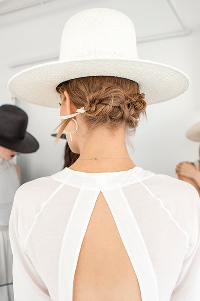 Doubled-Braided Low Chignon Doubled-Braided Low Chignon