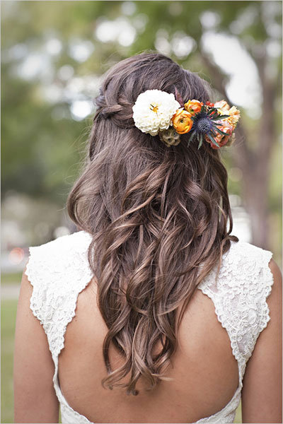 A Braided Crown with Flowers A Braided Crown with Flowers