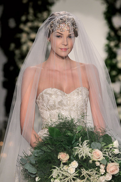 Paired With a Statement-Making Headpiece