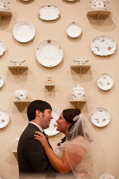 Wall of Vintage Plates