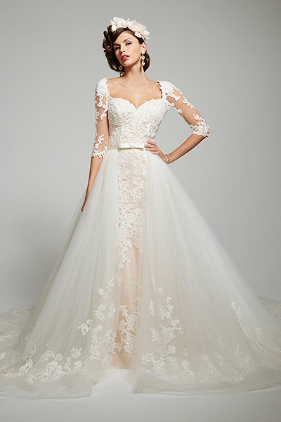 Fashion-Forward Wedding Gown