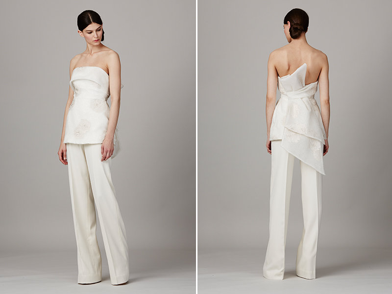 Fashion-Forward Wedding Pantsuit