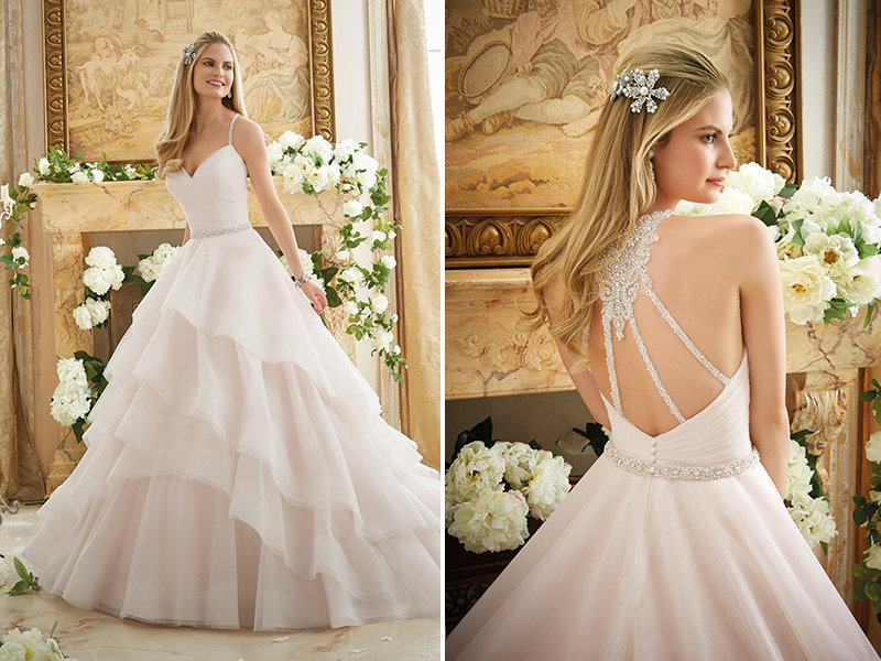 Feminine and Romantic Wedding Gown