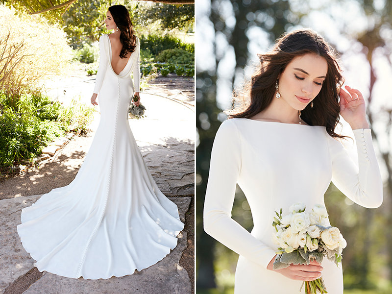 Minimalist Wedding Gown