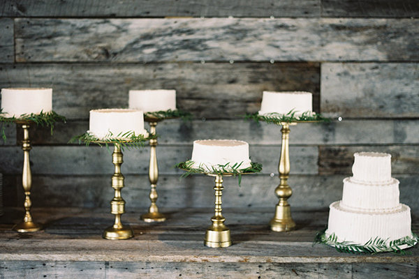 Cakes With Greenery or Herbs