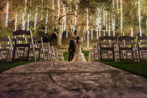 outdoor fall wedding