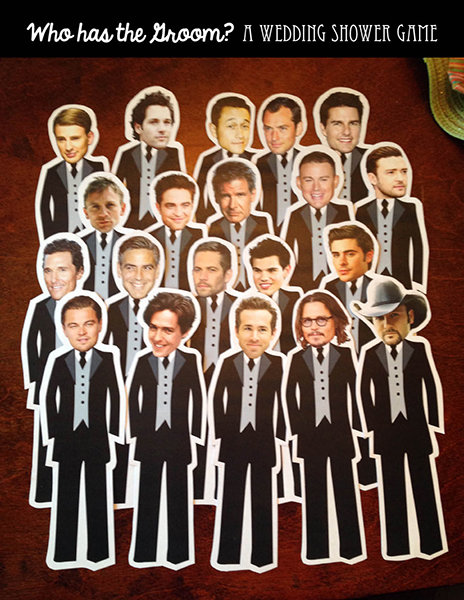 "Who Has The Groom?" Game